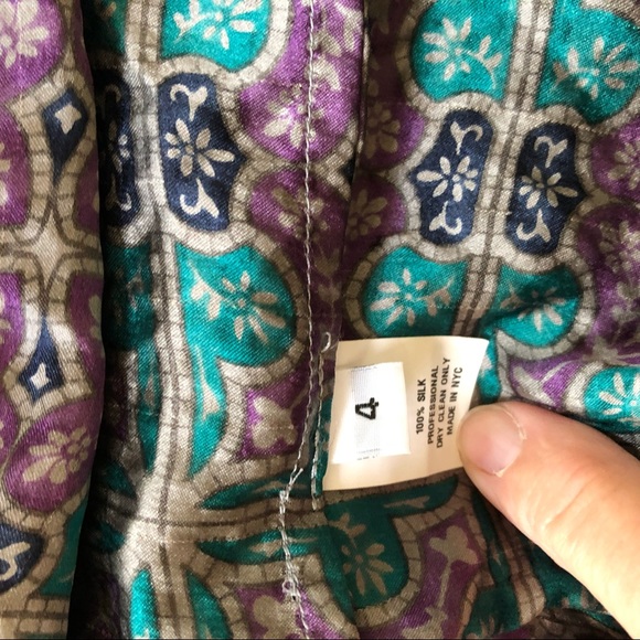 Ulla Johnson Silk Dress Strapless Floral Silk US 4 - Picture 8 of 8